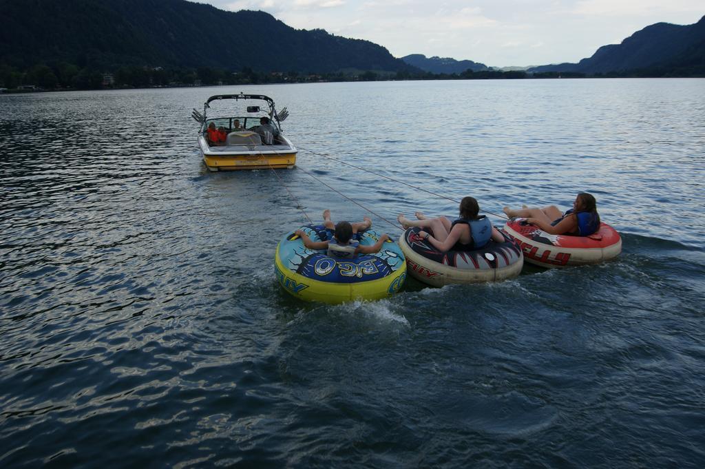 Ferienwohnung Frieser Steindorf am Ossiacher See Buitenkant foto